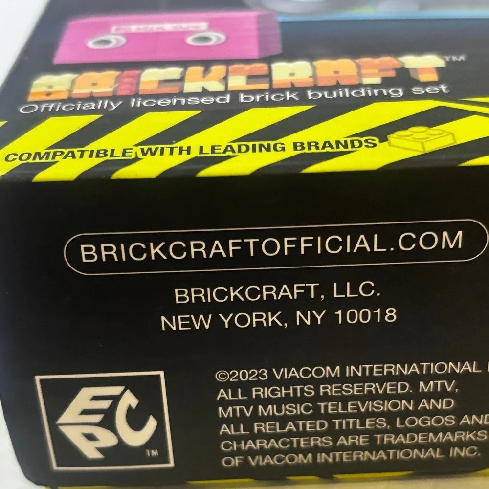 MTV Boom Box Brick Building Set Brickcraft 72007MTV 90s Retro 96 Pieces New